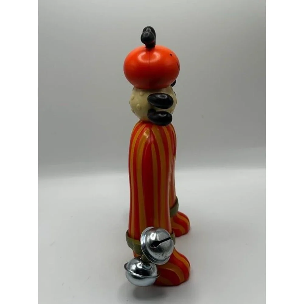Cheerful Ladybug Toy with Jingle Bells and Striped Legs